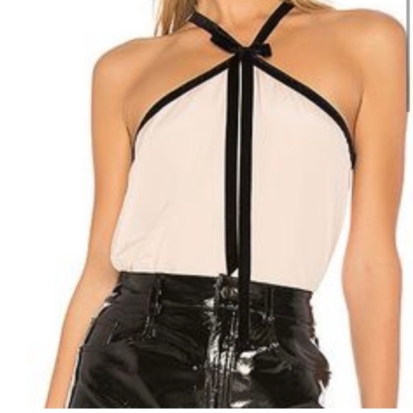 Cami NYC Tops - CAMI silk & velvet Hayden top